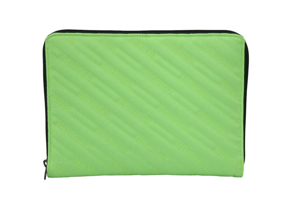 Balenciaga Clutch Bag Handbag Neo Green
